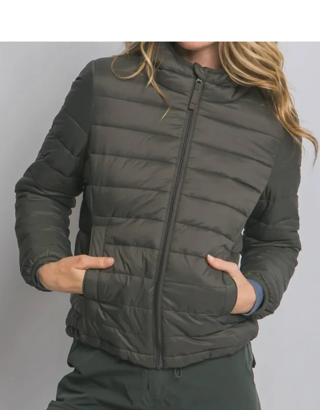 Hooded Light Puffer Jacket