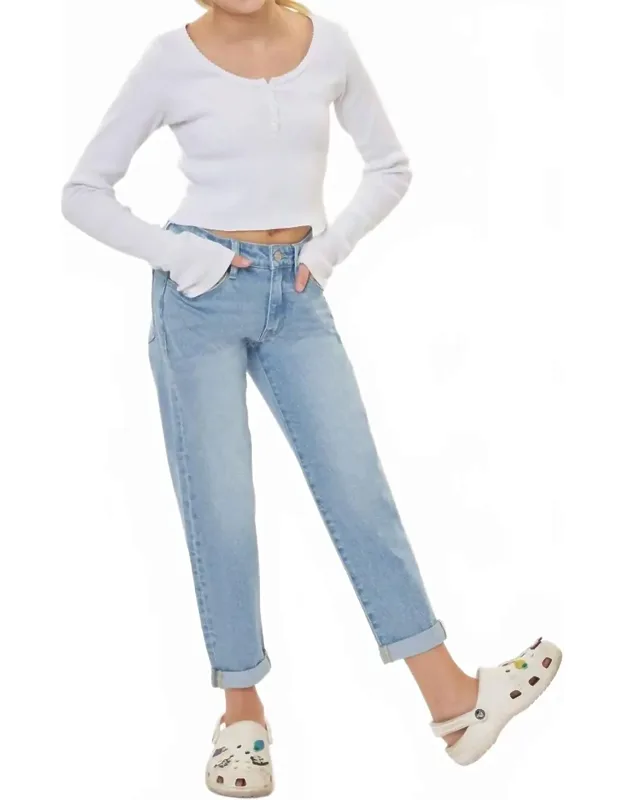 Mini Mom Fit Jeans