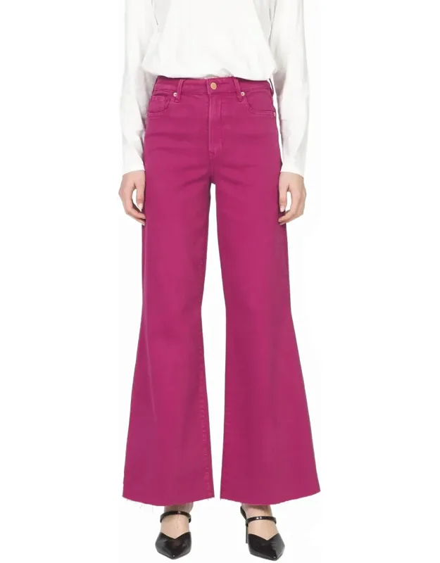 Fiona Wide Leg Jean - High Rise, Relaxed Fit