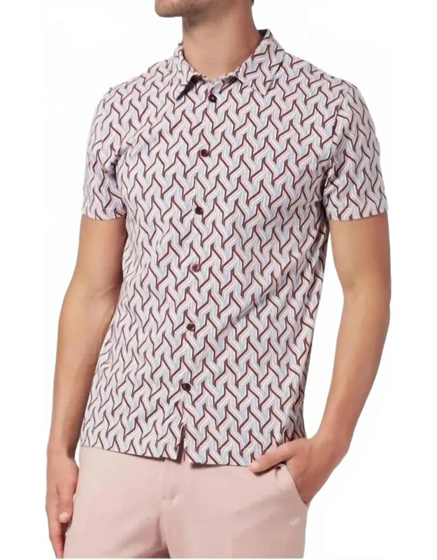 This Is Hot Short Sleeve Cotton Shirt