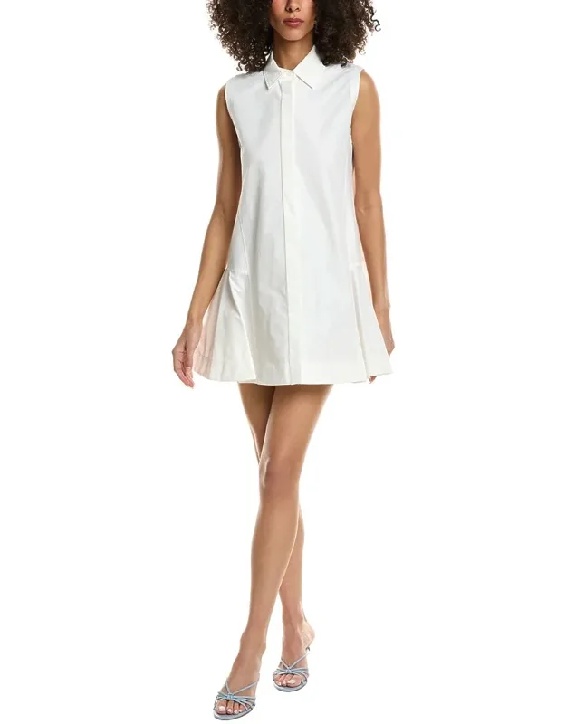 Pleated Mini Dress