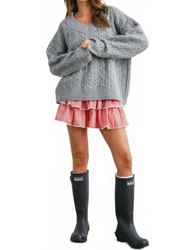 Cable Knit Sweater