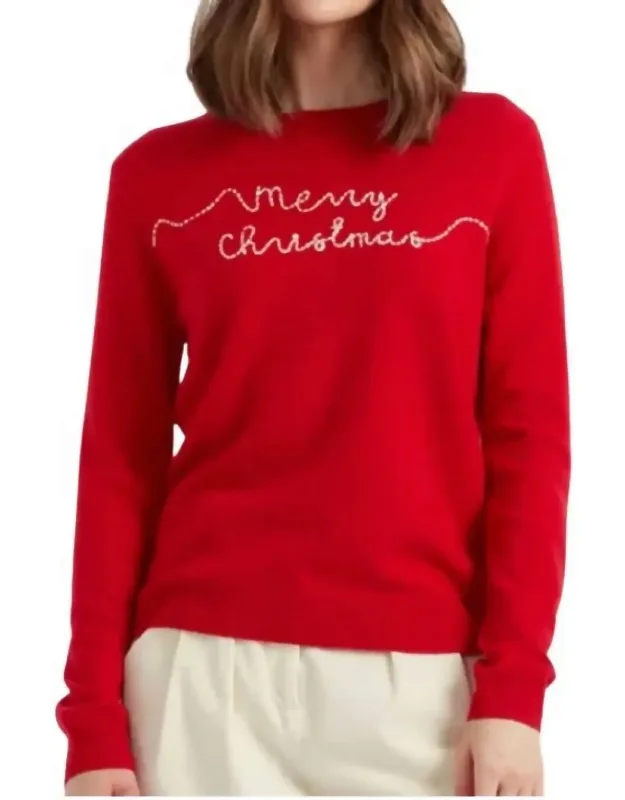 Merry Christmas Long Sleeve Sweater