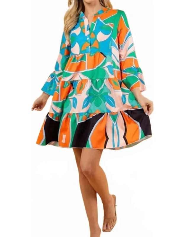 Totally Tropical Flowy Dress