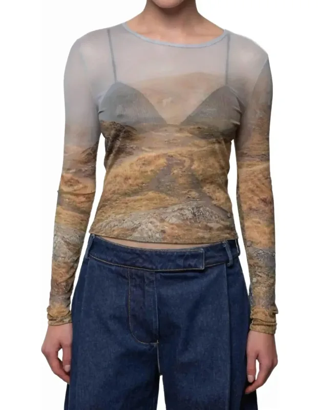 Negoiu Mesh Top