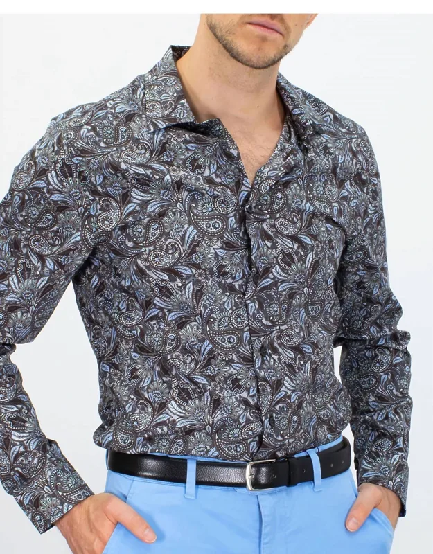 Skull Paisley Shirt