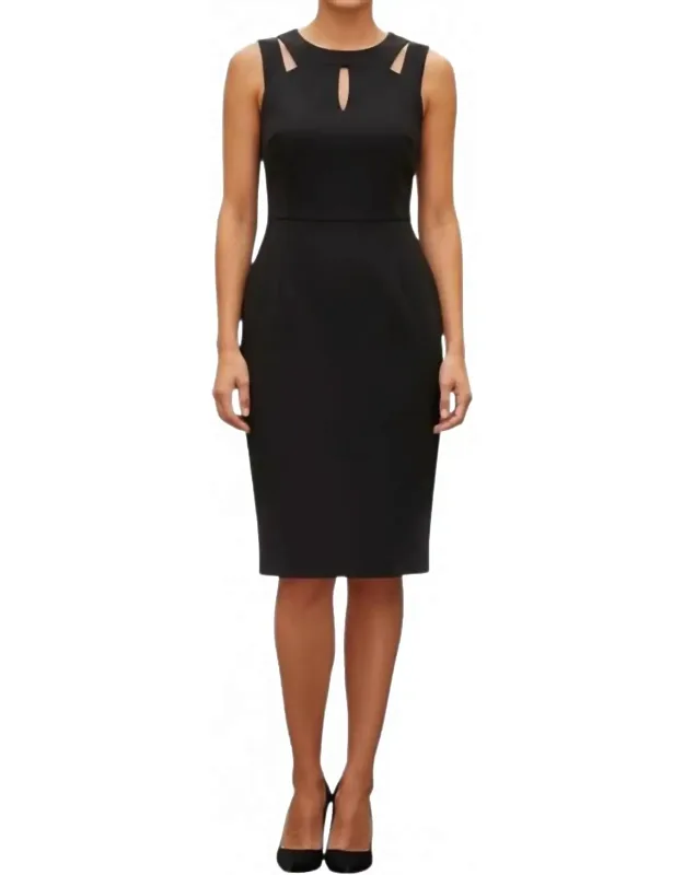 Cut Sheath Dress