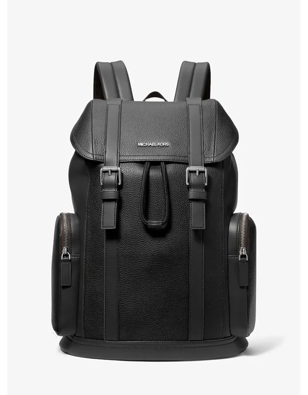 Pebbled Leather Backpack
