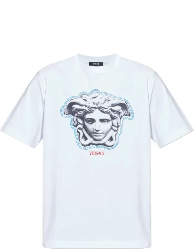 Short-sleeve T-shirt With Medusa Graphic