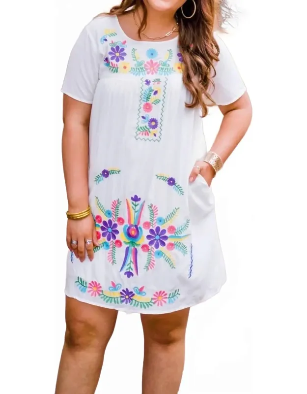 Embroidered Dress