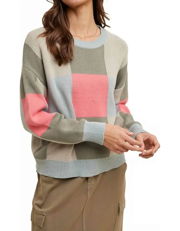 Check Sweater