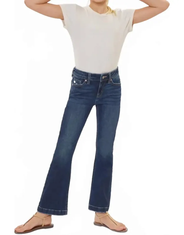 Aster Mid Rise Flare Jeans