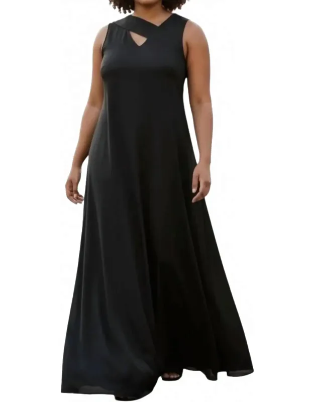 Silk Sleeveless Dress