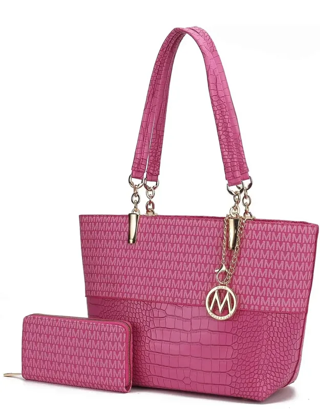 Sasha Tote Bag With Wallet Set