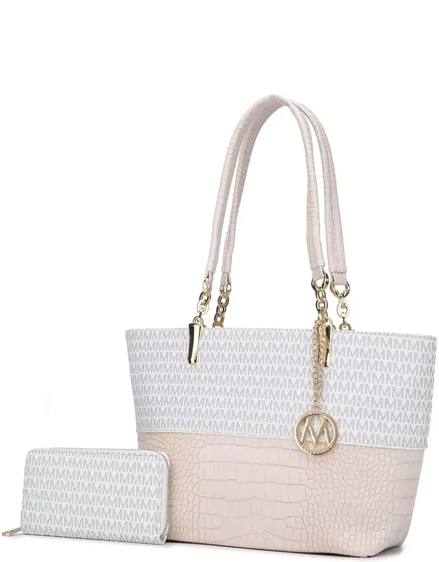 Sasha Tote Bag With Wallet Set