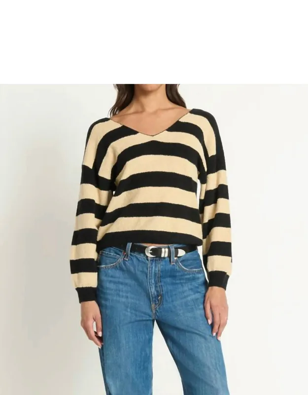Carmine Pullover Top