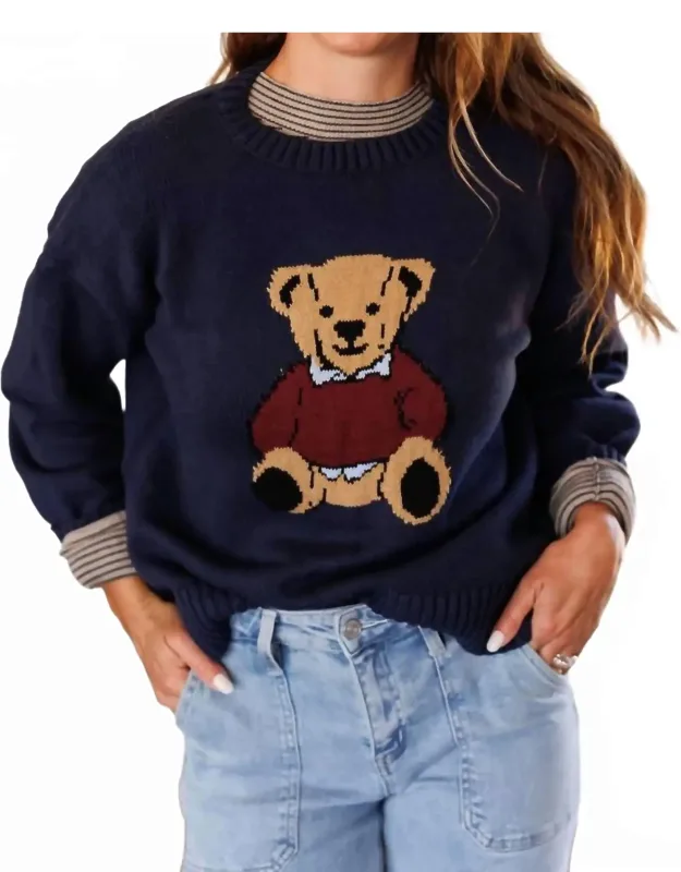 Teddy Bear Crewneck Sweater