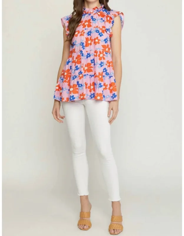 Flutter Sleeve Top
