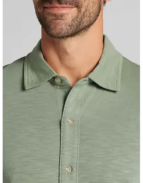 Modern Fit Short Sleeve Button Up Shirt
