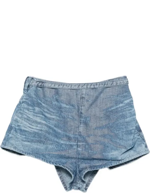 Denim Cotton Shorts