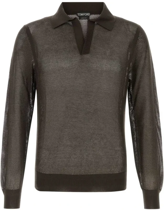 Mesh Polo Shirt