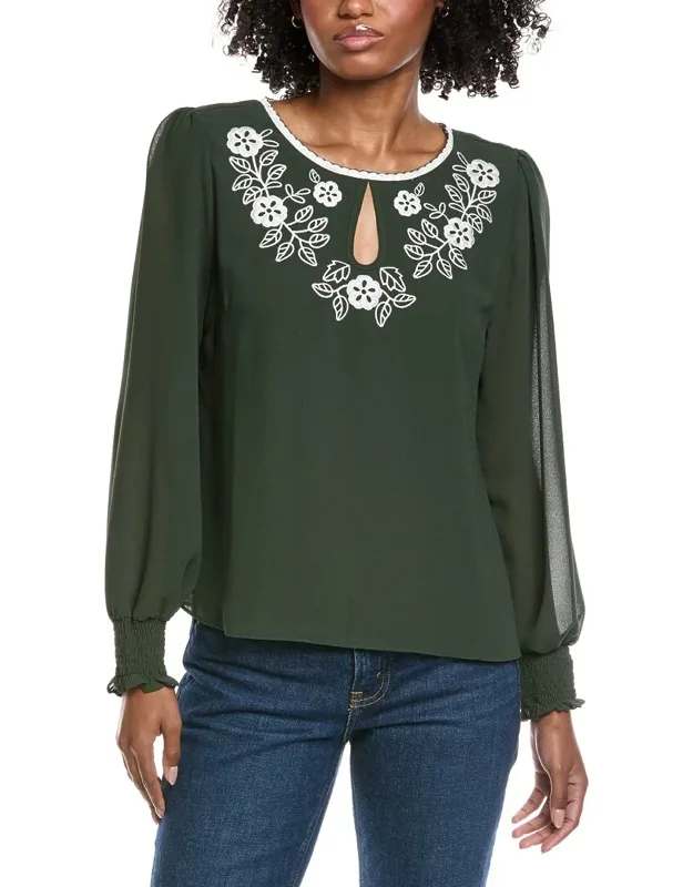 Embroidered Top