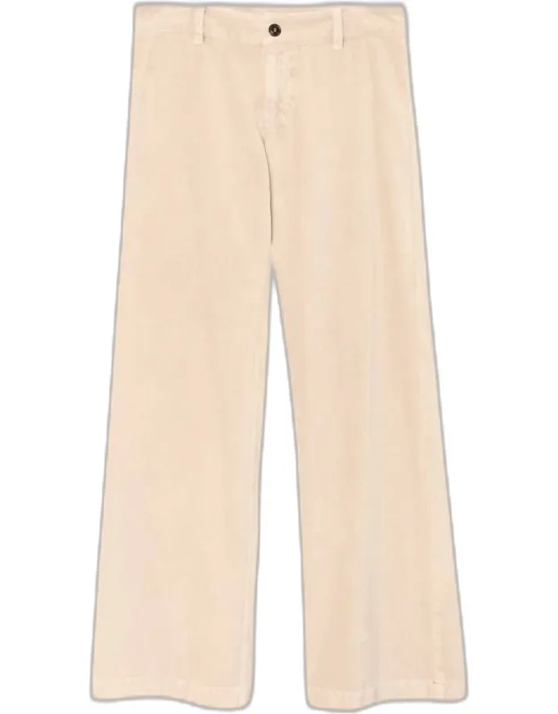Cotton Velvet Pants