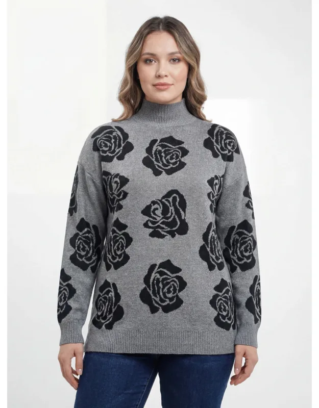 Floral Sweater