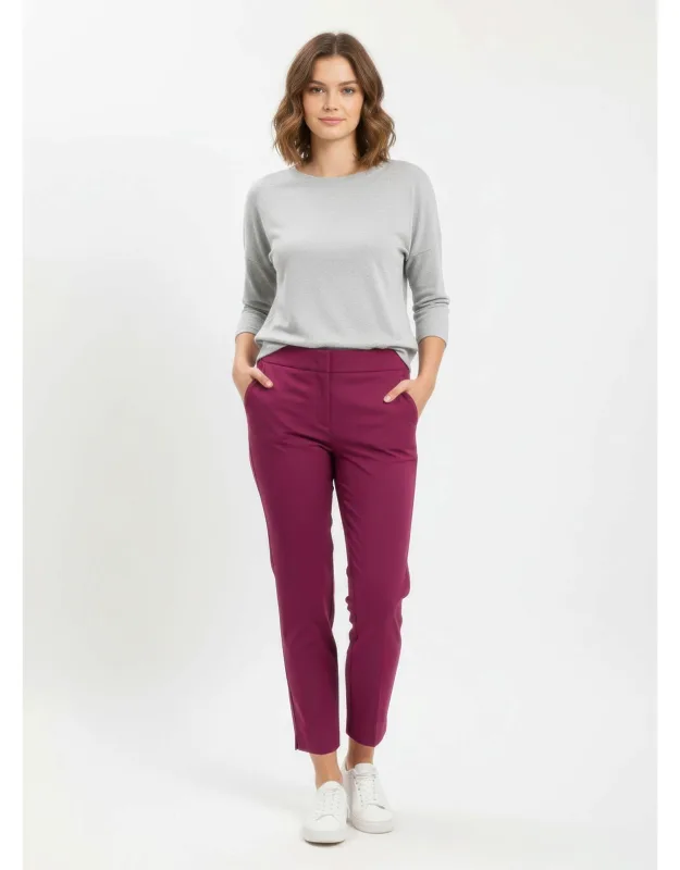 Pull On Solid Pants