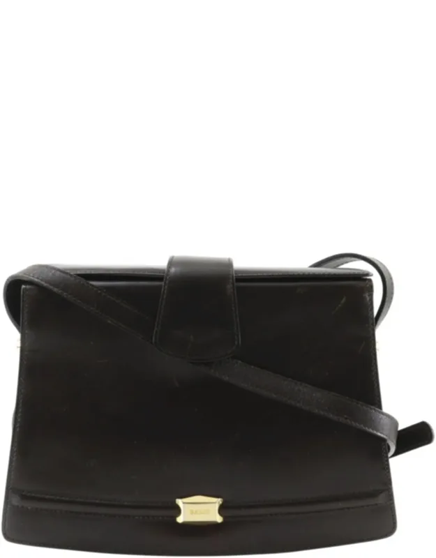 Shoulder Bag (pre-owned) - Leather, Dimensions - 18cm X 25cm X 7cm