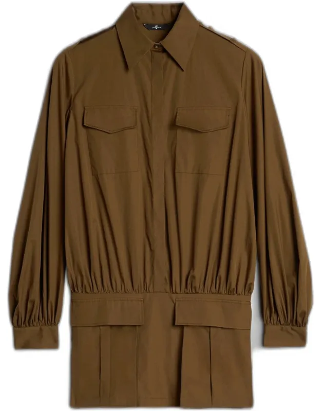 Utility Mini Dress
