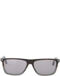 Fletcher Square Plastic Sunglasses