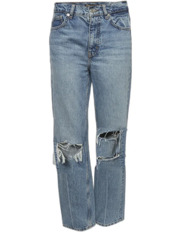 Loose Fit Ripped Jeans S/waist 29"