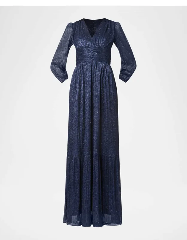 Shimmer Empire Maxi Dress