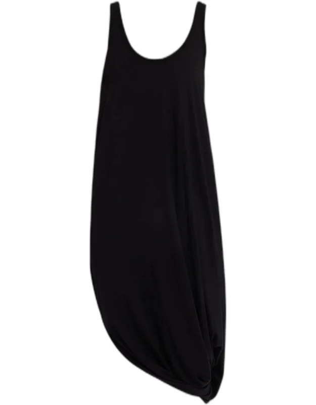 Knit Scoop-neck Midi Dress
