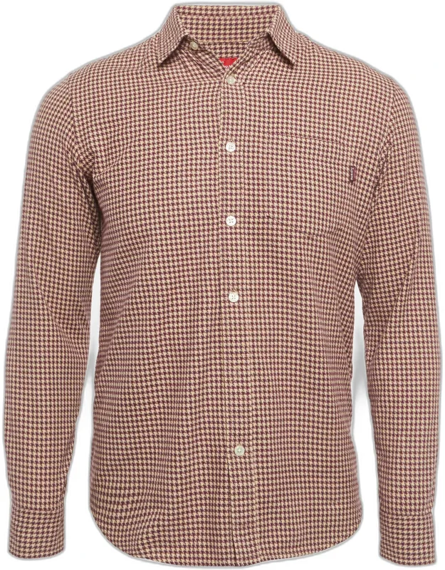 Houndstooth Cotton Shirt