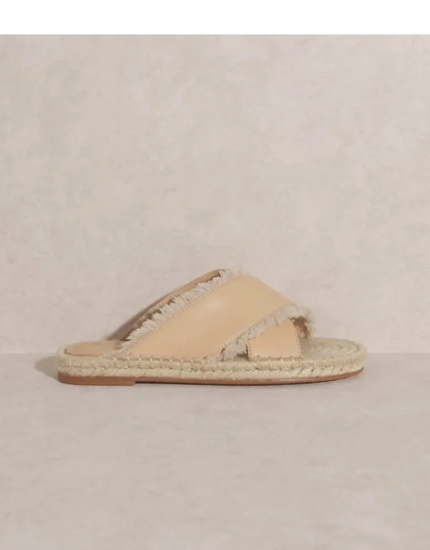 Cross My Heart Sandals