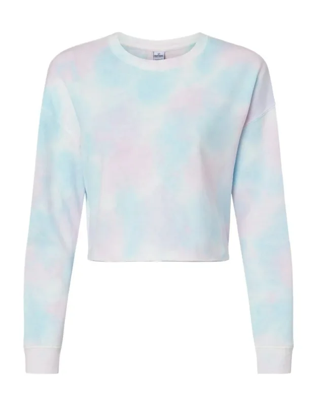 Lightweight Cropped Crew Pullover