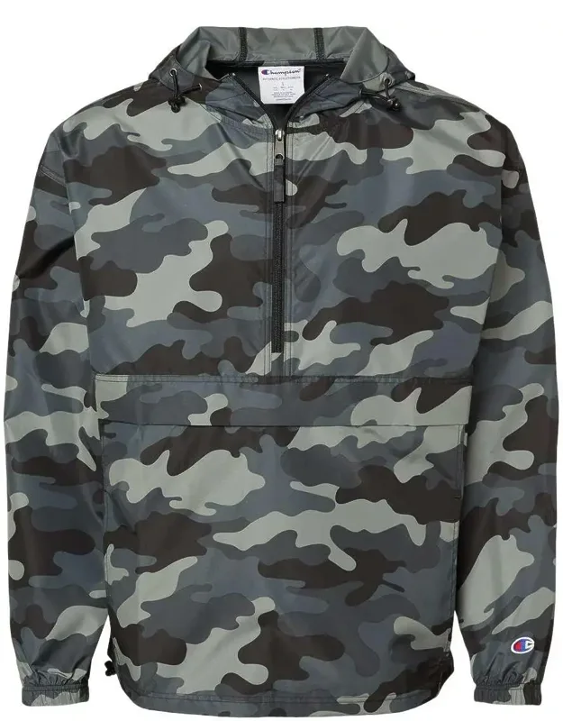 Packable Quarter-zip Jacket