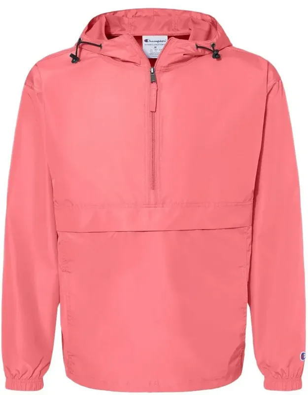 Packable Quarter-zip Jacket