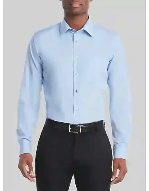 Classic Fit Solid Poplin Dress Shirt