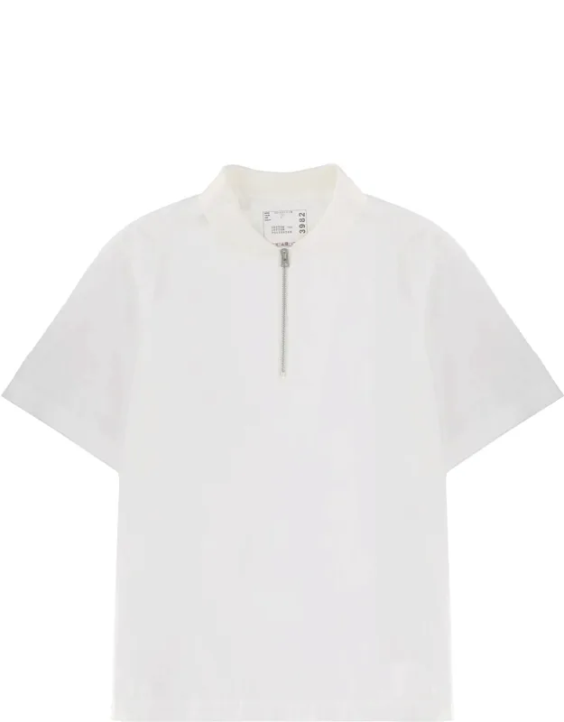 Polo Shirt With Zipper