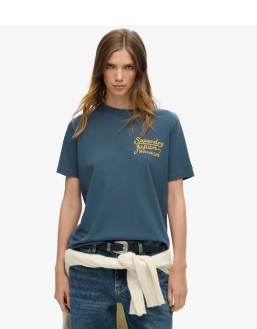 Tokyo Rhinestone Relaxed T-shirt