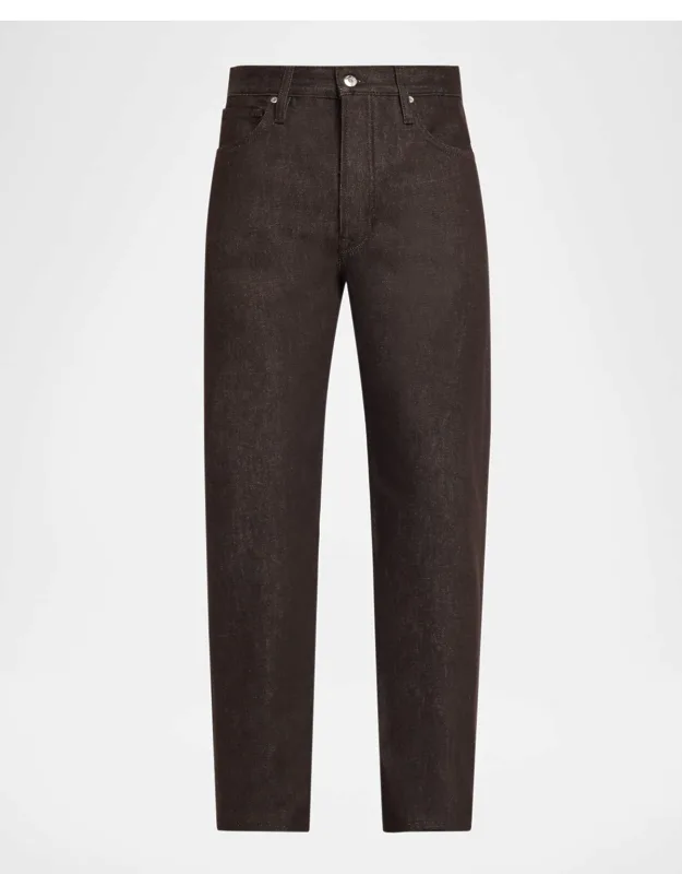 Relaxed Straight Denim Jeans