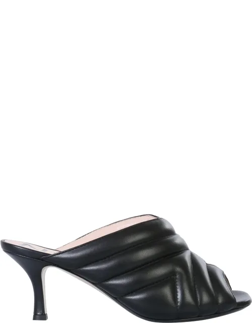 Chevron Pattern Mules