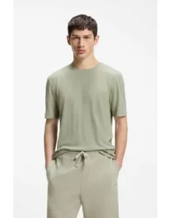 Slub-interlock T-shirt In A Slim Fit