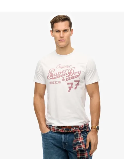 Leather & Boot Co Script T-shirt
