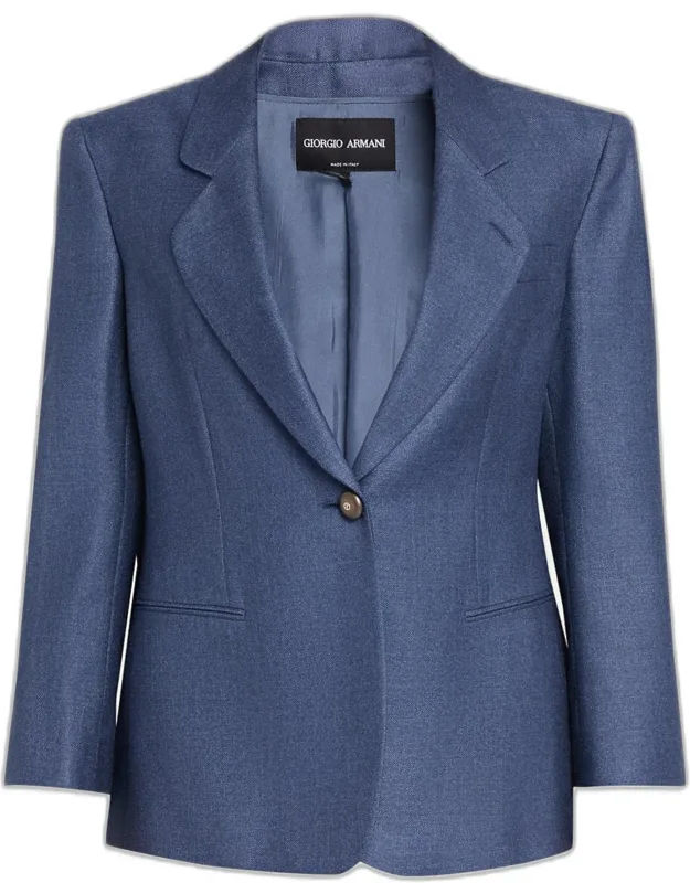 Silk Blazer
