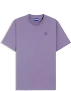Cotton-jersey T-shirt With Happy Logo
