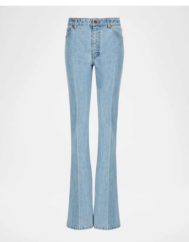 High-waisted Flared Jeans
